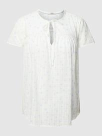 Blouse met broderie anglaise van Esprit Wit - 2