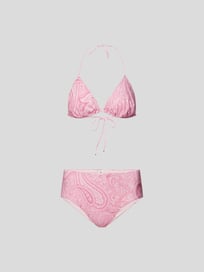 Bikini im Paisley-Dessin von Etro Rosa - 25