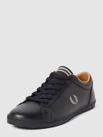 Sneakers met logostitching, model 'BASELINE' van Fred Perry Grijs / zwart - 7