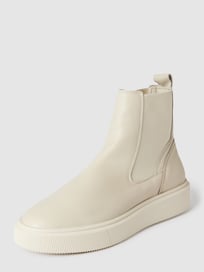 Chelsea Boots mit kontrastiver Sohle von Marc O'Polo Weiß - 16
