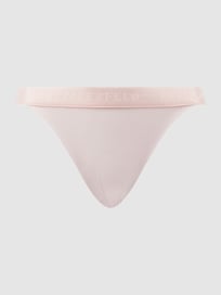 Tangaslip mit Baumwoll-Anteil  von Karl Lagerfeld Rosa - 5
