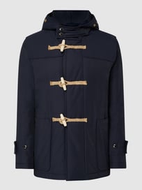 Dufflecoat mit Wattierung Modell 'Tilbury Short Padded Duffle' von Gloverall Blau / Türkis - 3