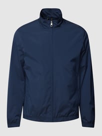 Jack met opstaande kraag, model 'Blouson Nylon' van Pierre Cardin Blauw / turquoise - 3