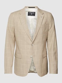 2-knoops colbert met viscose, model 'Altzer' van Strellson Wit - 14
