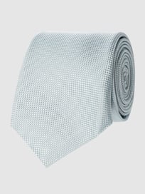 Stropdas van pure zijde (7 cm) van Blick Groen - 18