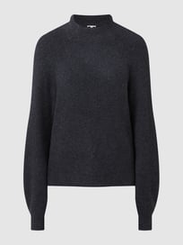 Pullover met wolgehalte  van Tom Tailor Grijs / zwart - 40