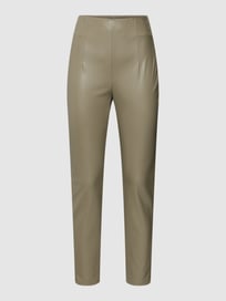 Lederhose mit Teilungsnähten von Patrizia Pepe Grün - 47