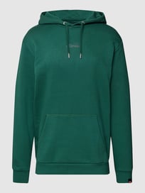 Hoodie met logoprint, model 'GERALO' van Ellesse Groen - 5