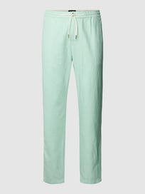 Broek met elastische band, model 'WARREN' van Scotch & Soda Groen - 4