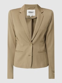 Blazer met viscose, model 'Poptrash' van Only Groen - 33