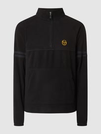 Troyer aus Fleece von SERGIO TACCHINI Grau / Schwarz - 43