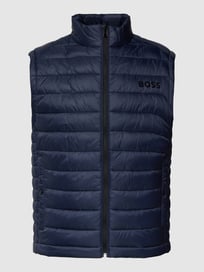 Steppweste mit Stehkragen Modell 'Calano' von BOSS Blau / Türkis - 2