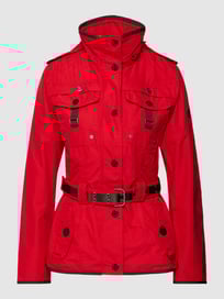 Jack met labeldetail, model 'CHOCANDY' van Wellensteyn Rood - 34