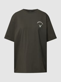 Oversized T-shirt met logoprint, model 'Angel' van Pegador Grijs / zwart - 18