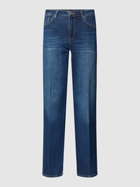 Straight Fit Jeans mit Stretch-Anteil Modell 'Kira long' von Raffaello Rossi Blau / Türkis - 46