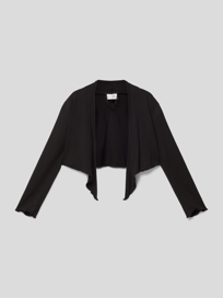 Bolero mit Muschelsaum von Happy Girls Grau / Schwarz - 7