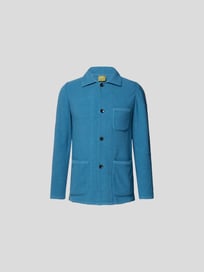 Jacke mit Umlegekragen von Lardini Blau / Türkis - 30