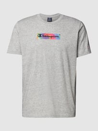 T-shirt van katoen van CHAMPION Grijs / zwart - 18