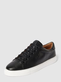 Sneakers van echt leer, model 'Coralie' van JOOP! SHOES Grijs / zwart - 22