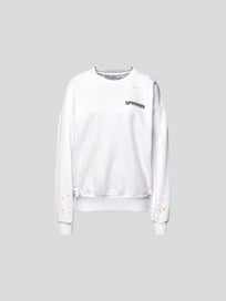 Sweatshirt mit Brand-Schriftzug von SPRWMN Weiß - 6