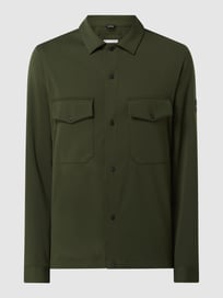 Regular fit vrijetijdsoverhemd van jersey van CK Calvin Klein Groen - 18