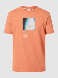 T-shirt van katoen  van s.Oliver RED LABEL Oranje - 13