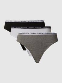 String met logo in band in een set van 3 stuks van TOMMY HILFIGER Wit - 28