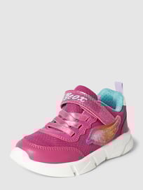 Sneaker mit Leucht-Funktion von Geox Rosa - 46