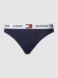 String met elastische band met logo van TOMMY HILFIGER Blauw / turquoise - 26