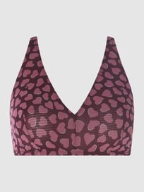 Bralette aus Mesh  von DKNY Rot - 16