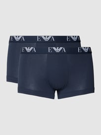 Boxershort met stretch in set van 2 van Emporio Armani Blauw / turquoise - 19