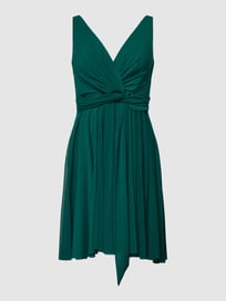Cocktailkleid in Wickel-Optik von TROYDEN COLLECTION Blau / Türkis - 2