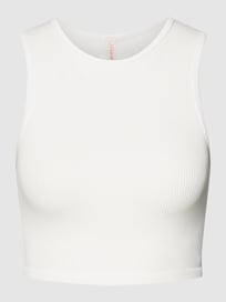 Top in riblook, model 'GWEN' van Only Wit - 40