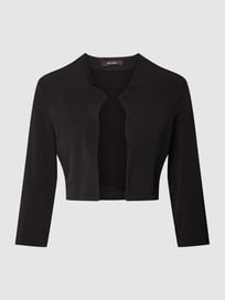 Bolero mit offener Vorderseite von Vera Mont Grau / Schwarz - 16