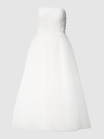 Brautkleid mit Zierbesatz von Mascara Weiß - 30