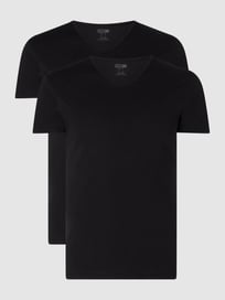 Regular fit T-shirt in set van 2 stuks van Puma Grijs / zwart - 30