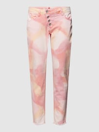 Hose mit ausgefransten Beinabschlüssen Modell 'MALIBU' von Buena Vista Rosa - 25