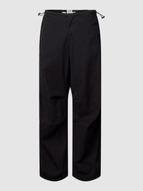 Baggy Fit Cargohose mit Label-Patch von BDG Urban Outfitters Grau / Schwarz - 3