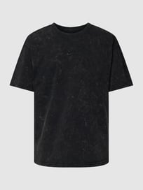 T-Shirt mit Allover-Muster von Nike Grau / Schwarz - 43