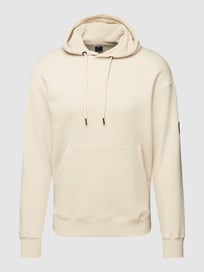 Hoodie met labelpatch van Jack & Jones Wit - 3