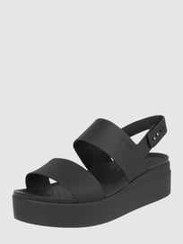 Sandalen met plateauzool van Crocs Grijs / zwart - 18