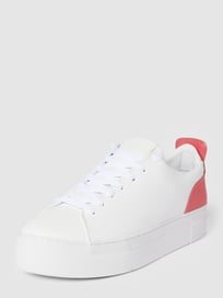 Sneakers met labeldetails, model 'GIAAS' van Guess Wit - 13