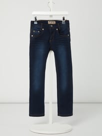 Skinny jeans met stretch van Blue Effect Blauw / turquoise - 34