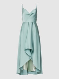 Abendkleid in Vokuhila-Optik von Laona Grün - 21