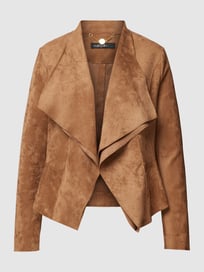 Blazer in suèdelook van Marc Cain Bruin - 43