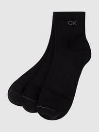 Sokken per 3 paar verpakt  van CK Calvin Klein Grijs / zwart - 16