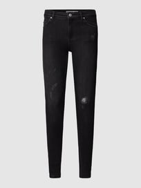 Skinny jeans met stretch  van REVIEW Grijs / zwart - 22