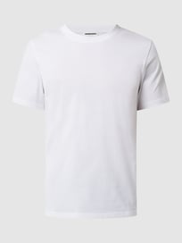T-shirt van biologisch katoen, model 'Maarkus' van Armedangels Wit - 20