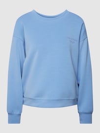 Sweatshirt met print aan de voorkant van Jake*s Collection Blauw / turquoise - 30