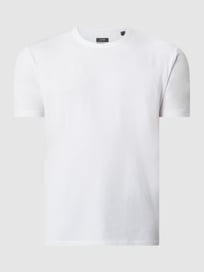 Smart Relaxed Fit T-shirt met stretch  van Esprit Collection Wit - 19